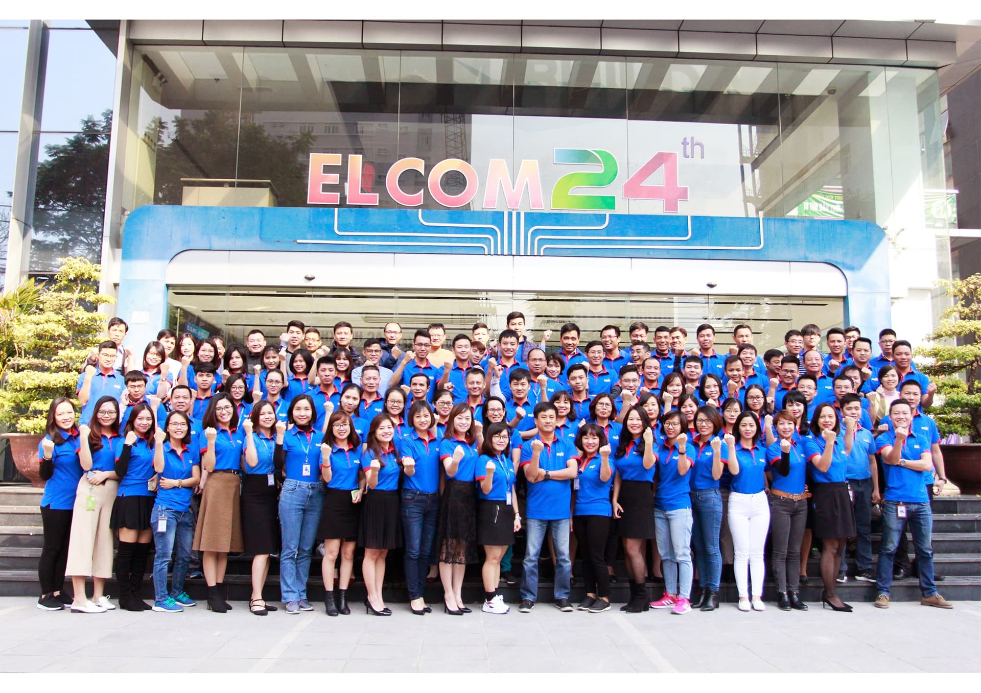 Đồng phục công ty ELCOM do Startee sản xuất